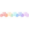 Regenbogen Traktor