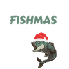 Drôle de pêcheur de Noël