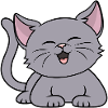 Cute Grey Cat Kitten Cats Cat Owner
