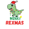 MERRY REXMAS T REX CHRISTMAS