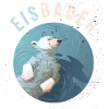 winterbader eisbär eisbader cool cold water arktis