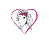 Echte Mädchen Reiten Pferde