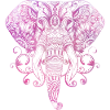 MANDALA ÉLÉPHANT GANESHA BOUDDHISME