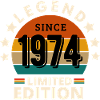 LÉGENDE 1974, MILLÉSIME 1974