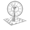 Chess chess piece