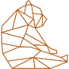 Bear Geometric Line