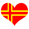 heart Norman flag