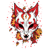 Fox Mask, Fox, Kitsune