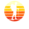 Silhouette rétro Wanderer