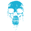 Cyan Skull