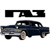 Logo GAZ-13 Chaika Limousine Russia USSR