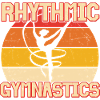 Gymnastique rythmique Retro Sunset Design