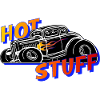 Hot Stuff Hot Rod med flammer