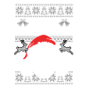 Skull Ugly Christmas Sweater Cadeau