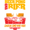 Beer Pong und Bier