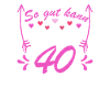 Geburtstagsspruch: So gut kann man mit 40 aussehen