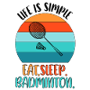 Badminton Badminton Badminton Player