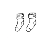 Härzbluetaargauer Aargauer & weisse Socken