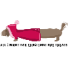 Christmas dog dachshund funny saying