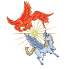 Dyr af mytologi - Phoenix vs Pegasus