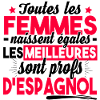 Prof Professeur Espagnol Métier Espagne