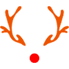 Reindeer Christmas motif