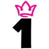 NUMBER ONE 1 Crown
