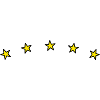Five Yellow Stars