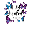 Christian Bible Verse Butterfly I