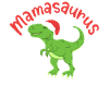 Weihnachten Mama Saurus