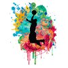 Basketball players dunking