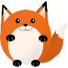 Kleiner Cartoon Fuchs