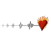 Burning heart