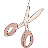 Scissors Cut Line