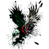 Drapeau Algérie - aigle drapeau algérien