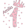 Amilia First Birthday