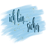 Affirmation - ich bin... sicher