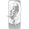 Zodiac sign - Virgo - Line - pos