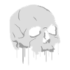 Skull Skull Skeleton Illustration