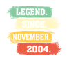 Legend since November 2004
