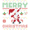 Merry Christmas Dabbing Santa Claus Pajama