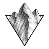 mountain triangle symbol