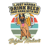 Buvez de la bière et accrochez-vous avec mon malinois belge
