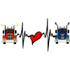 Fréquence cardiaque des camions
