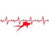 Diving Heartbeat Diver Gift