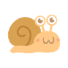 Cute Little Garden Snail