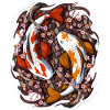 Koi Fish Cherry Blossom
