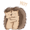 Hedgehog Mama Pet Women