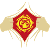Armoiries Drapeau Kirghizistan URSS