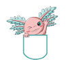 Axolotl Kawaii Funny Mexican Axolotl